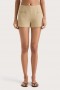 Women Bottoms | Faithfull The Brand Florine Mini Shorts Caramel