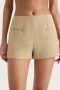 Women Bottoms | Faithfull The Brand Florine Mini Shorts Caramel