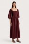 Women Dresses | Faithfull The Brand Alma Midi Dress Bordeaux