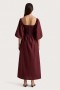Women Dresses | Faithfull The Brand Alma Midi Dress Bordeaux