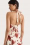 Women Dresses | Faithfull The Brand Marais Midi Dress Cecile Floral Garnet
