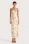 Women Dresses | Faithfull The Brand Yolaine Midi Dress Jardin Floral Blush