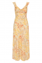 Women Dresses | Faithfull The Brand Yvonne Midi Dress Adeline Floral Yellow