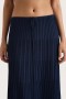 Women Knitwear | Faithfull The Brand Citara Drawstring Midi Skirt Navy