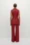 Women Matching Sets | Faithfull The Brand Florine Blazer Deep Red