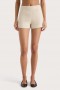 Women Matching Sets | Faithfull The Brand Lila Mini Shorts Natural