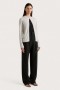 Women Tops | Faithfull The Brand Frederikke Cashmere Cardigan Grey Marle