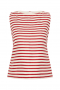 Women Tops | Faithfull The Brand Kelly Top Breton Stripe Red