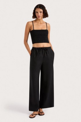 Women Bottoms | Faithfull The Brand Jones Pant Black