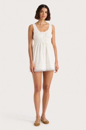 Women Dresses | Faithfull The Brand Juliet Mini Dress White