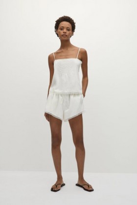 Women Matching Sets | Faithfull The Brand Denise Shorts White