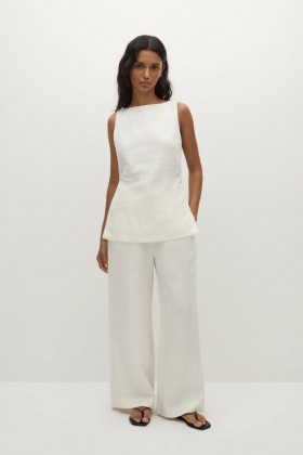 Women Tops | Faithfull The Brand Joan Top White