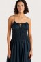  Vestidos Femininos | Vestido Maxi Claude da Faithfull The Brand Azul Marinho