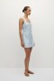  Vestidos Femininos | Faithfull The Brand Jaques Mini Vestido Azul Celeste