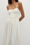 Vestidos Femininos | Vestido Maxi Meline Branco da Faithfull The Brand