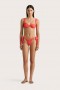  Moda Praia Feminina | Faithfull The Brand Costa Bikini Bottom Vermillion