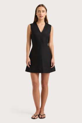 Vestidos Femininos | Faithfull The Brand Daiane Mini Vestido Preto