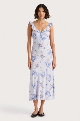 Vestidos Femininos | Faithfull The Brand Yvonne Vestido Midi Leona Floral Lilás
