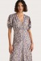  Női ruhák | Faithfull The Brand Bellavista Midi ruha, Valerie virágmintás, lila