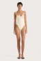  Női úszónadrág | Faithfull The Brand Dinard One Piece Butter