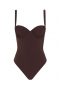 Női úszódressz | Faithfull The Brand Frida One Piece, kávé színű