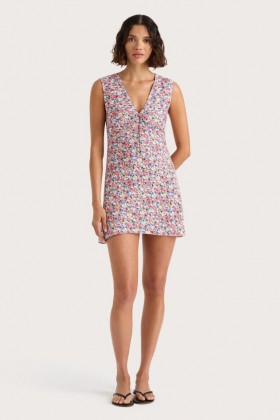  Gúnaí do Mhná | Faithfull The Brand Josephine Mini Dress Valerie Floral Multi
