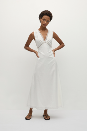 Abiti da donna | Faithfull The Brand Denise Maxi Dress Bianco
