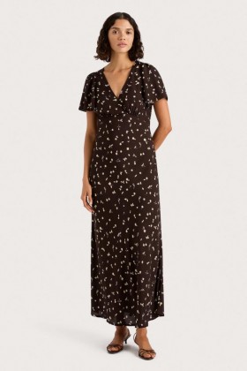 レディースドレス | Faithfull The Brand Boda Midi Dress Clover Brown