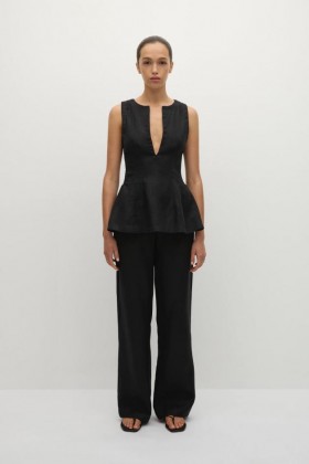  Matchende sett for kvinner | Faithfull The Brand Sanne Pant Black