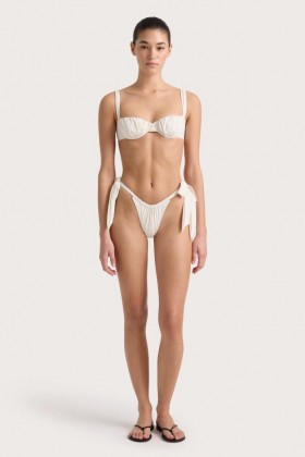  Dame Badetøy | Faithfull The Brand Costa Bikini Truse Hvit