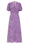  Sukienki damskie | Sukienka midi Bellavista Faithfull The Brand Meander Micro Purple