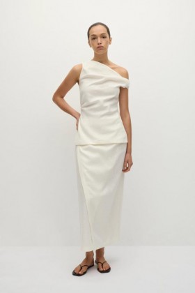  Bluzki damskie | Faithfull The Brand Suis Top White