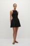  Rochii de damă | Faithfull The Brand Myah Mini Dress neagră