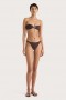  Slipul de bikini Faithfull The Brand Bandol, model Meleu, cu dungi, pentru femei