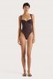 Costume de baie pentru femei | Faithfull The Brand Frida One Piece Coffee