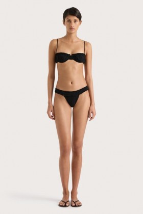  Costume de baie pentru femei | Sutien de bikini Faithfull The Brand Esterel negru