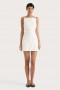  Dámske šaty | Faithfull The Brand Ambra Mini Dress White