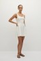  Dámske šaty | Faithfull The Brand Felic Mini Dress White