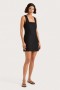 Dámske šaty | Faithfull The Brand Jaques Mini Dress Black