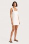 Dámske šaty | Faithfull The Brand Jaques Mini Dress White