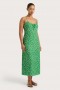 Dámske šaty | Faithfull The Brand Pau Midi Dress zelené