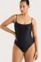  Ženski kupaći kostimi | Faithfull The Brand Cabo String One Piece Black
