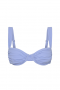 Ženski kupaći kostimi | Faithfull The Brand Sol Bikini Top Plavi