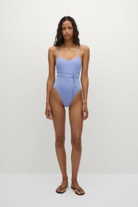  Ženski kupaći kostimi | Faithfull The Brand Rei One Piece Soft Blue