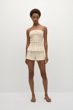  Damtoppar | Faithfull The Brand Iris Topp Piato Rutig