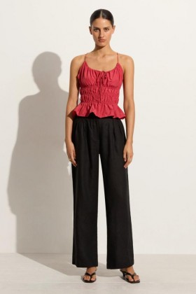  Kadın Üstleri | Faithfull The Brand Casale Top Crimson