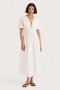  Vestidos de mujer | Vestido midi Grace blanco de Faithfull The Brand