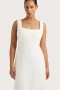  Vestidos de mujer | Vestido midi blanco Lais de Faithfull The Brand