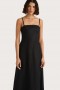  Vestidos de mujer | Vestido midi Valerie de Faithfull The Brand, negro