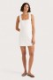 Dámské šaty | Faithfull The Brand Jaques Mini Dress White